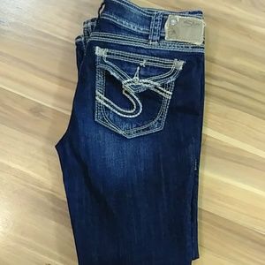 Silver Zac Flap Jeans
